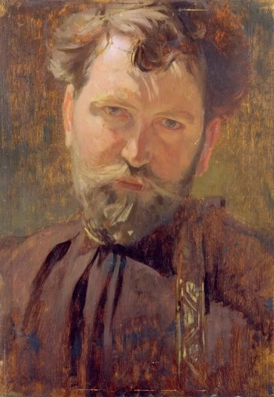 Alfons Mucha - Autoritratto 1